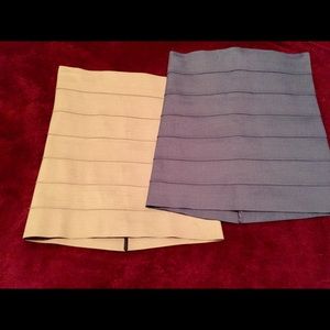 2 Bandage Mini Skirts ***2 FOR PRICE OF 1***
